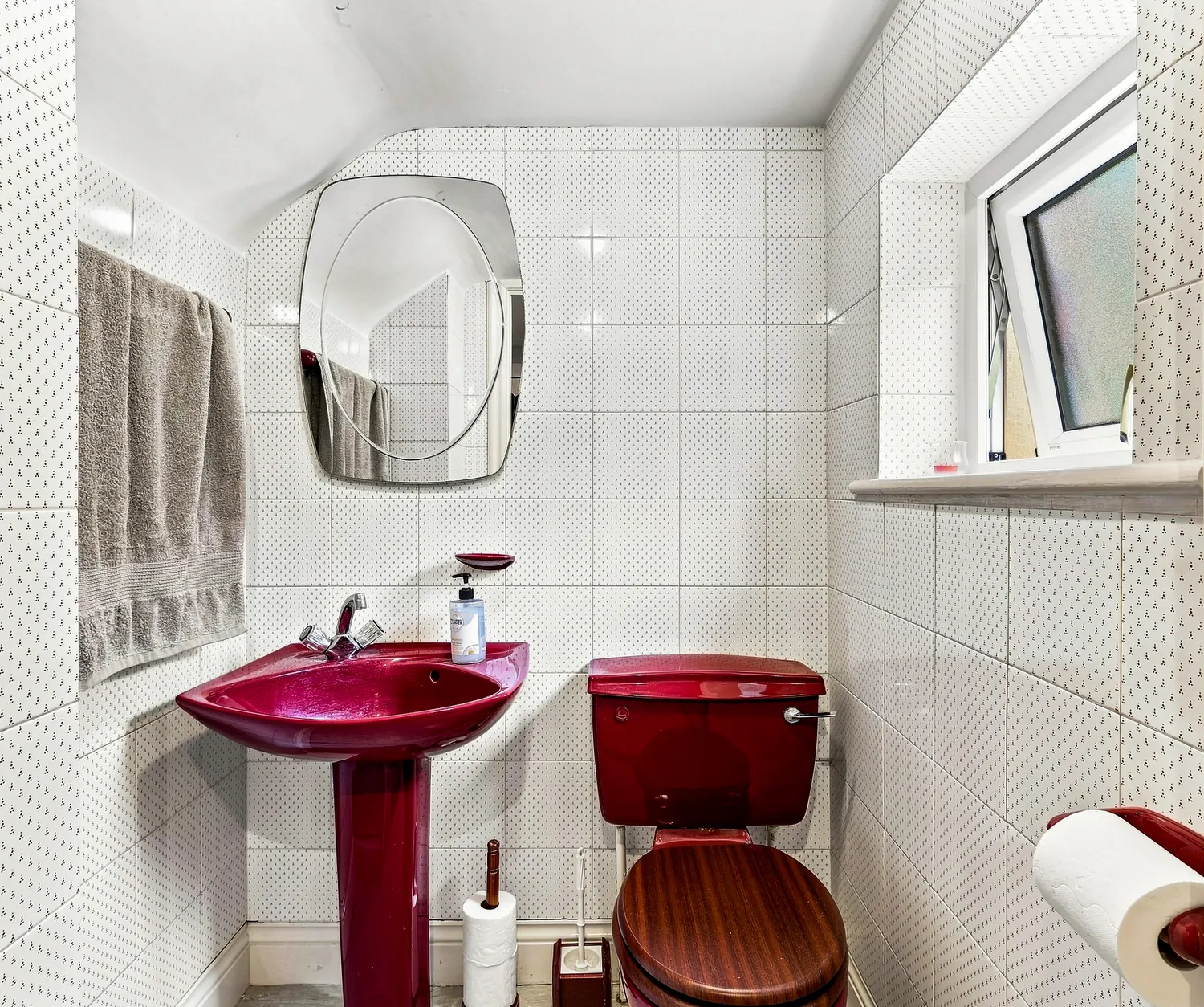 Ground floor cloakroom
